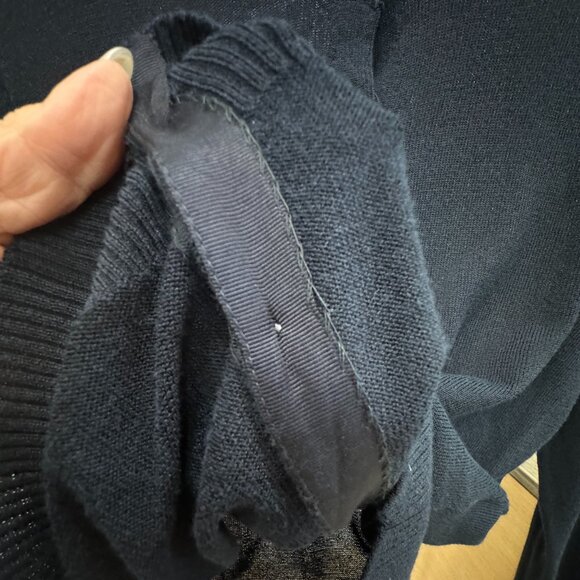 Anne Klein Navy Cardigan - Picture 10 of 10